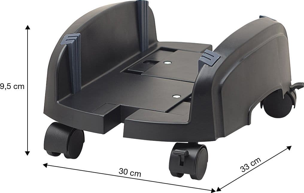 Supporto per PC in Plastica HIPS Regolabile Colore Nero in  Scontolo.net - Potenza, commercioVirtuoso.it