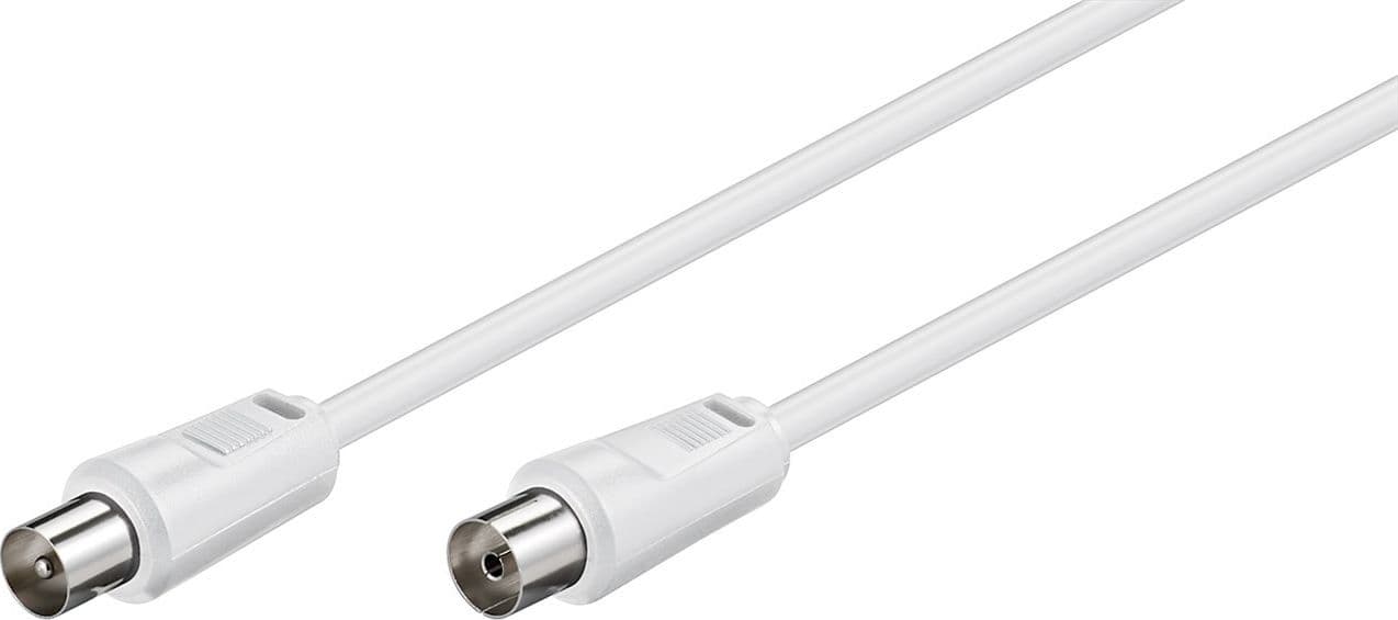 Cavo Antenna TV M/F 5 mt bianco in Cavi Antenna Scontolo.net - Potenza, commercioVirtuoso.it