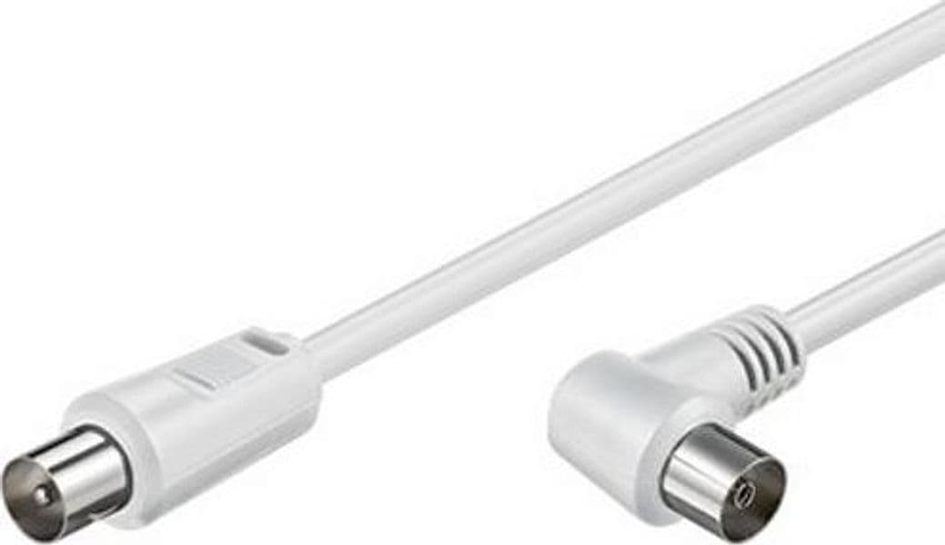 Cavo Antenna TV M/F 1,5m Angolato 90&deg in Cavi Antenna Scontolo.net - Potenza, commercioVirtuoso.it