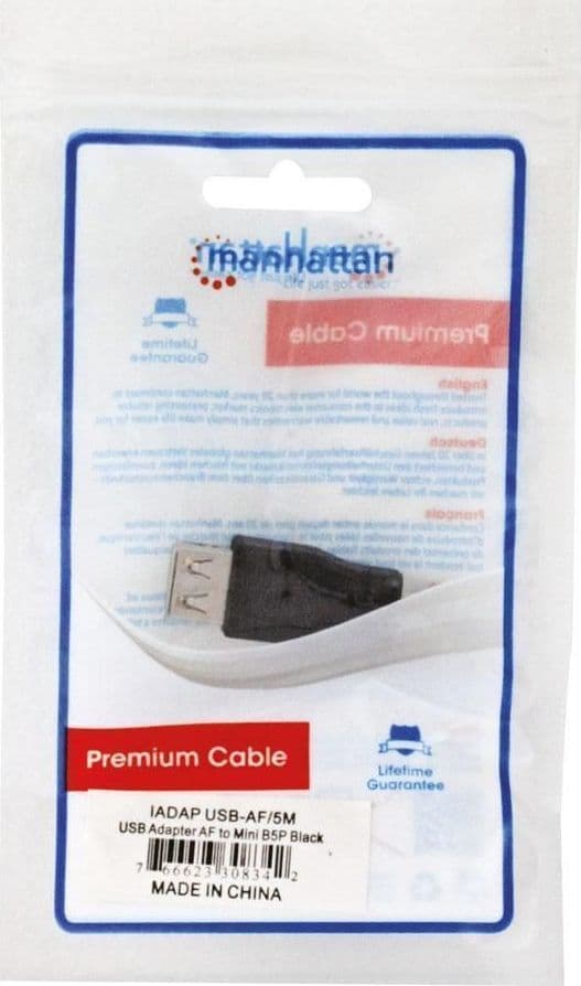 Adattatore USB A femmina a Mini B maschio in Cavi Stereo Jack Scontolo.net - Potenza, commercioVirtuoso.it