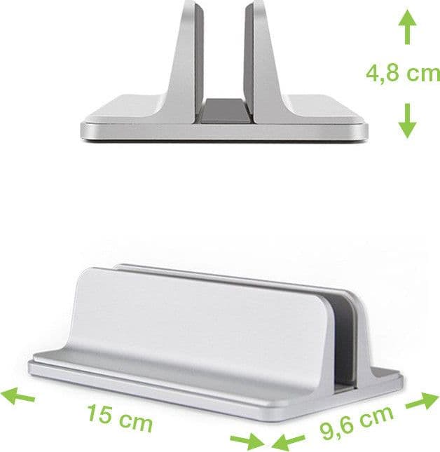 Supporto Verticale per Notebook in Alluminio in  Scontolo.net - Potenza, commercioVirtuoso.it