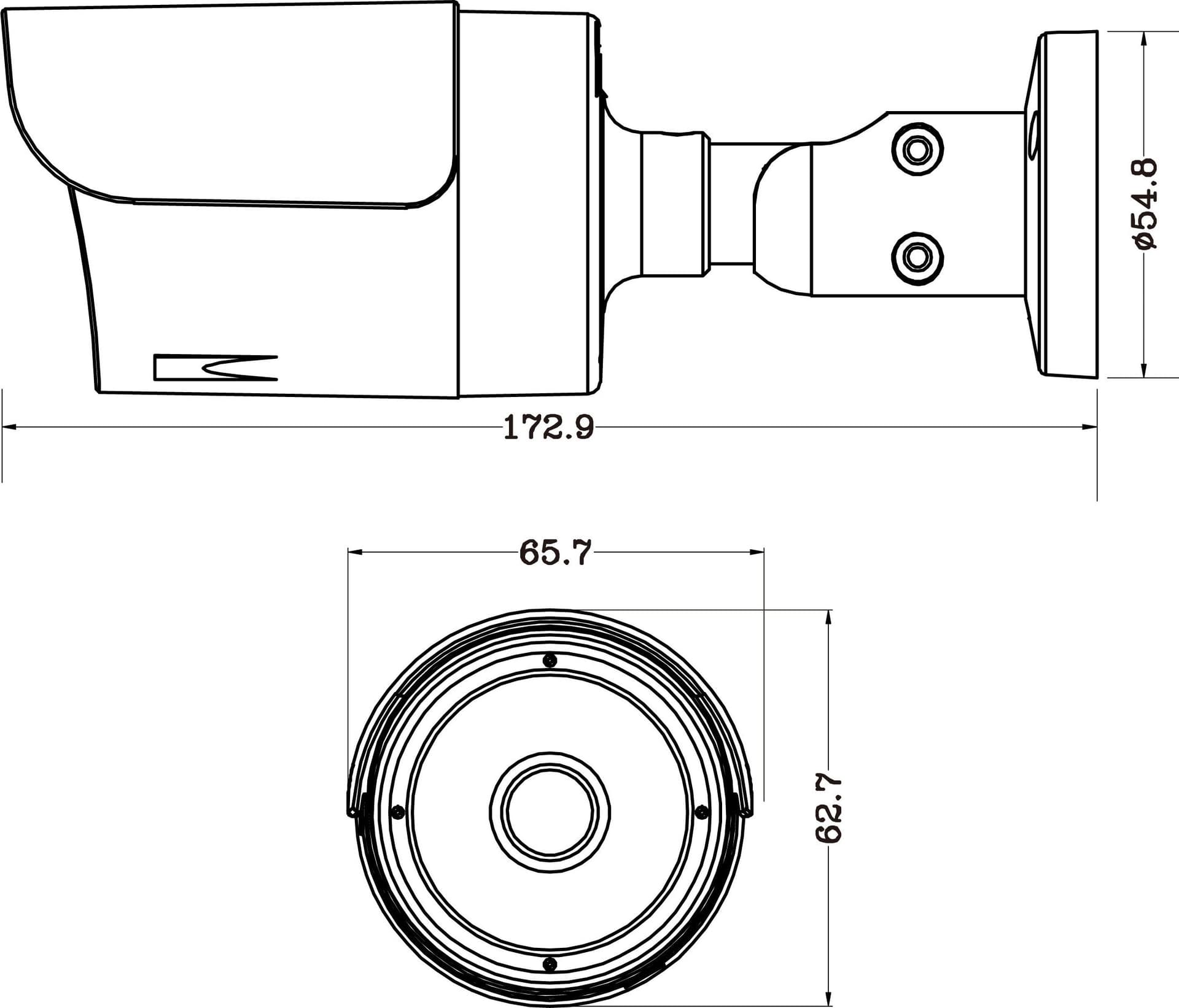 Telecamera CCTV Bullet 8Mp 4-in-1 IP67, DGC8106AT in Dom camera Scontolo.net - Potenza, commercioVirtuoso.it