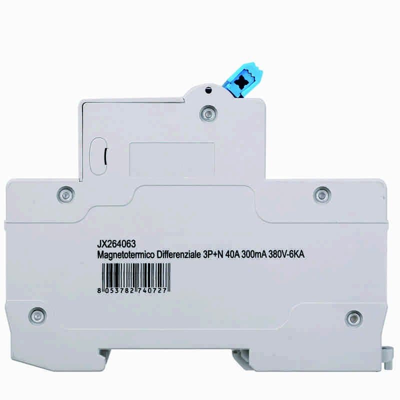 ETTROIT Interruttore Magnetotermico Differenziale 3P+N 40A 6KA 300mA 380V Occupa 4 Moduli DIN in  Scontolo.net - Potenza, commercioVirtuoso.it