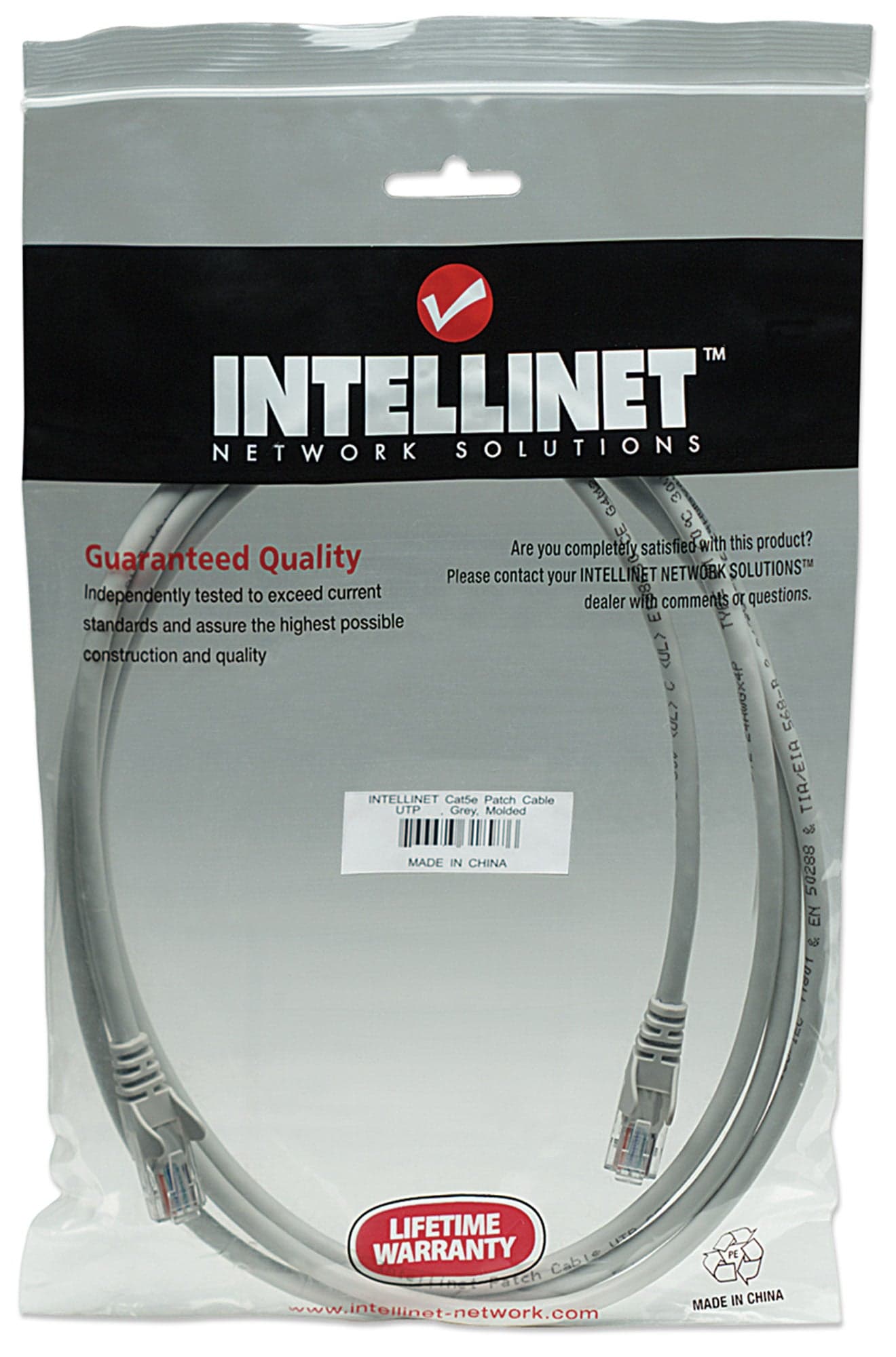 Cavo di rete Patch CCA Cat. 5e Grigio UTP 1 mt in Cavi Ethernet Scontolo.net - Potenza, commercioVirtuoso.it