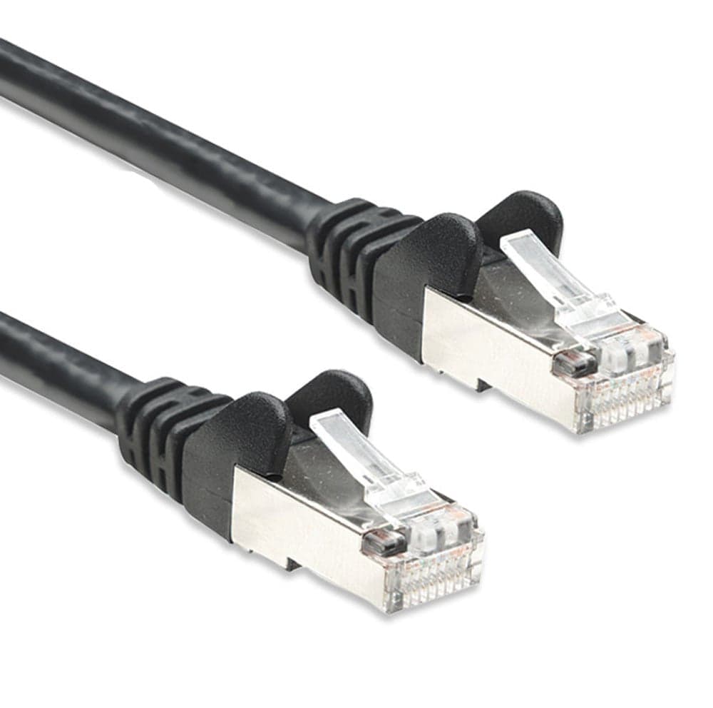 Cavo di rete Patch in Rame Schermato Cat. 5e Nero F/UTP 3 metri in Cavi Ethernet Scontolo.net - Potenza, commercioVirtuoso.it