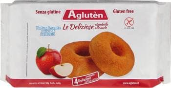 Agluten le deliziose ciambelline alle mele 220g