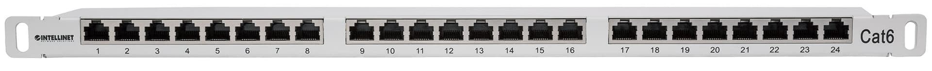 Pannello Patch 24 posti 19'' 0.5U Cat6 FTP Grigio in Cavi Ethernet Scontolo.net - Potenza, commercioVirtuoso.it
