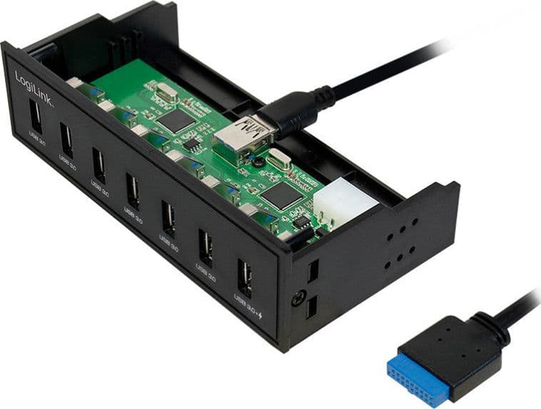 Hub USB Interno 5,25'' 7 porte USB 3.0 con Ricarica Veloce in  Scontolo.net - Potenza, commercioVirtuoso.it