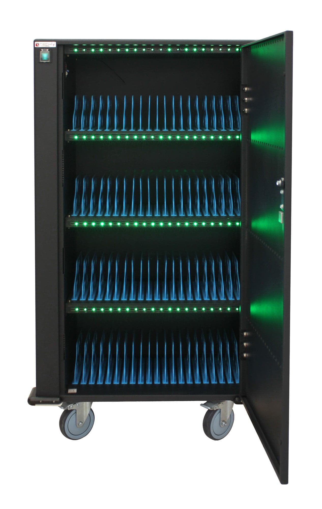 Carrello Stazione di Ricarica 80 USB Notebook o Smartphone Nero in Caricabatterie da muro Scontolo.net - Potenza, commercioVirtuoso.it