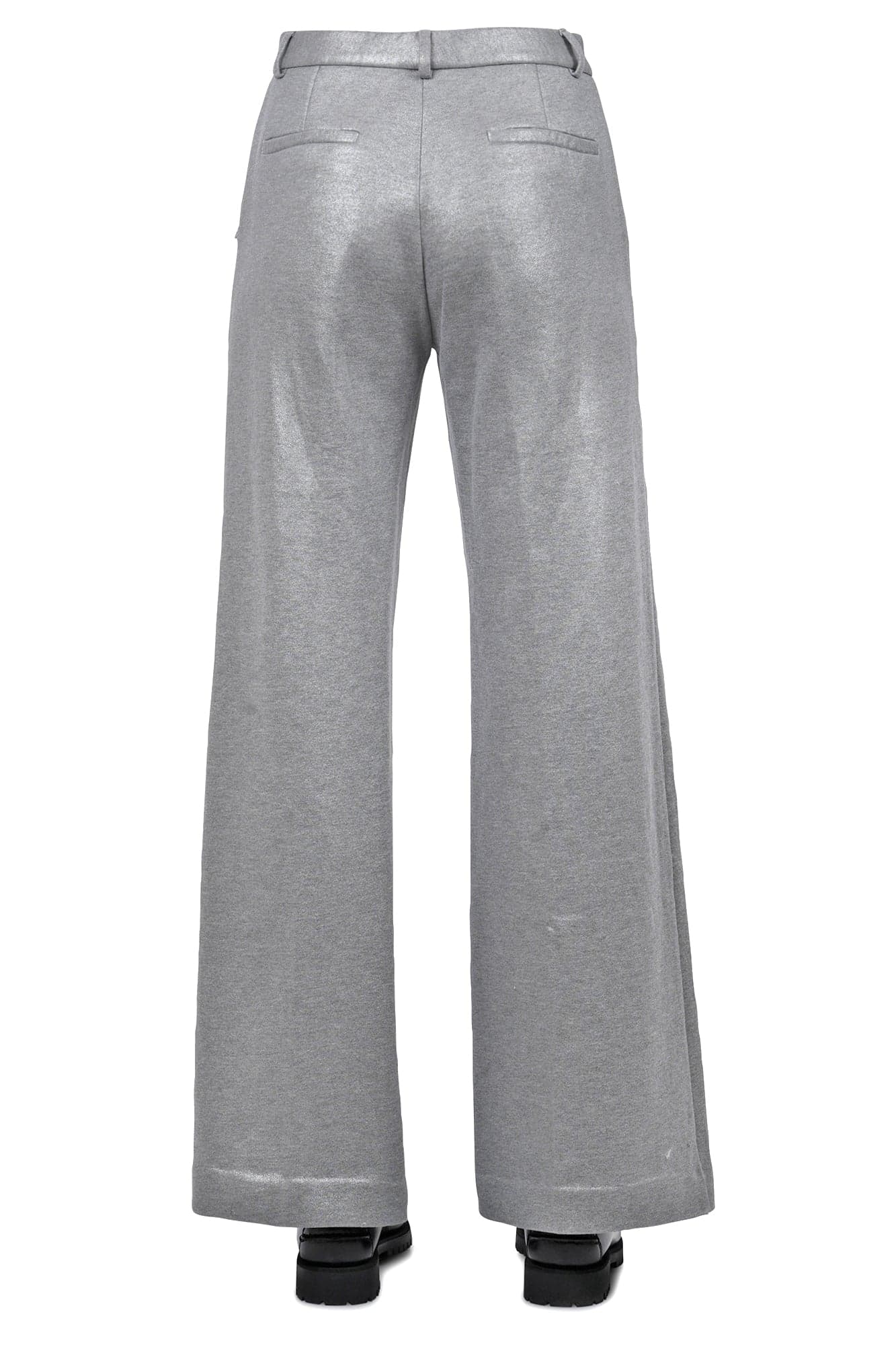 OTTOD'AME Ottod'ame - Pantalone - 461355 - Argento da donna in Pantaloni Drestige - Casamassima, commercioVirtuoso.it