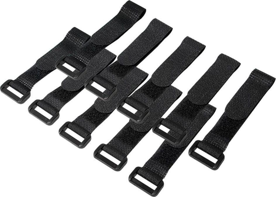 Fascette Fermacavo Nero in Velcro Set da 10 pz in Stringicavi Scontolo.net - Potenza, commercioVirtuoso.it