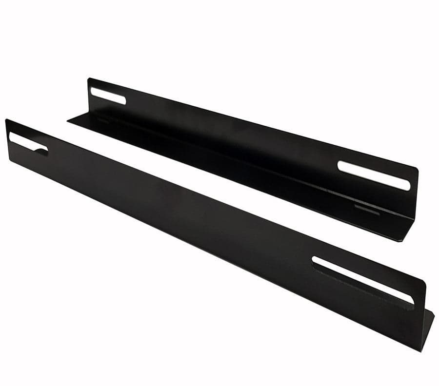 Coppia staffe a L Laterale per Rack 19'' a Muro Prof. 450mm Nero in Staffa Scontolo.net - Potenza, commercioVirtuoso.it