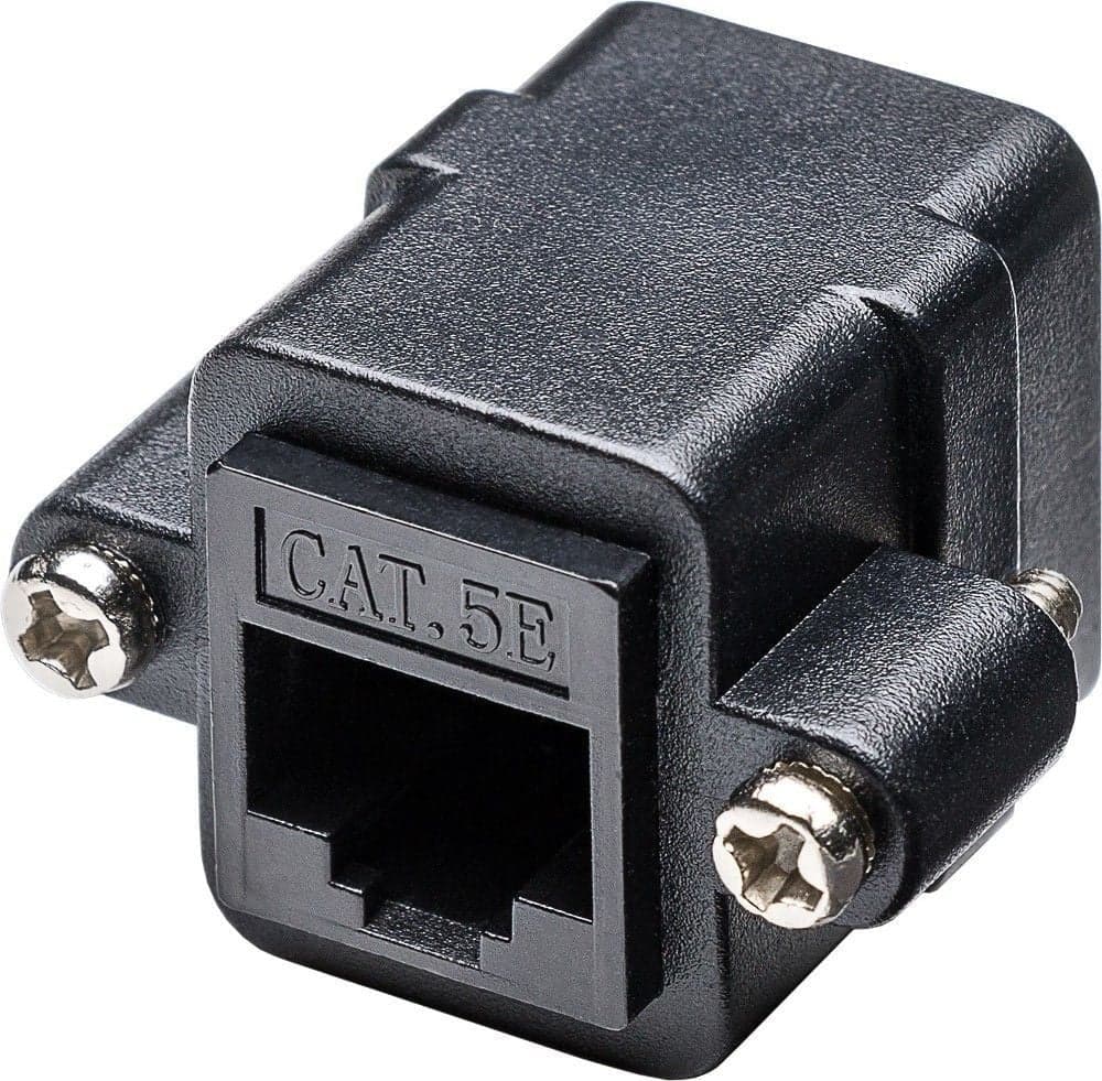 Adattatore RJ45 F/RJ45 F da Pannello Cat.5E UTP in Cavi Ethernet Scontolo.net - Potenza, commercioVirtuoso.it