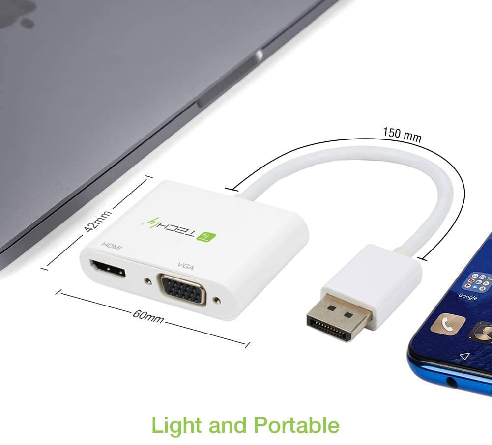 Adattatore DisplayPort ad HDMI/VGA 4K 30Hz in Cavi HDMI Scontolo.net - Potenza, commercioVirtuoso.it