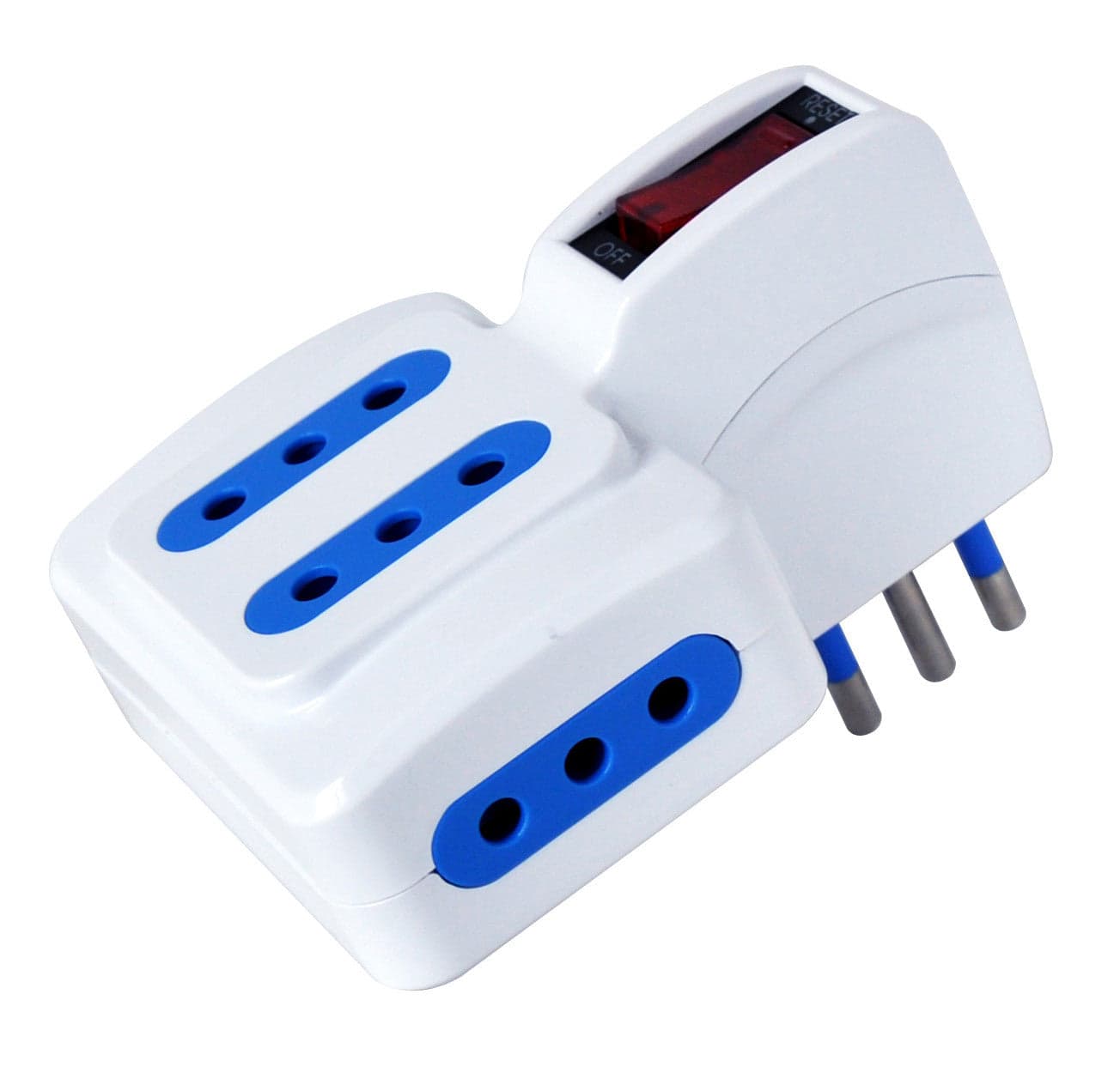 Adattatore con spina 10A e 4 prese Italiane 10A in Adattatori da viaggio Scontolo.net - Potenza, commercioVirtuoso.it