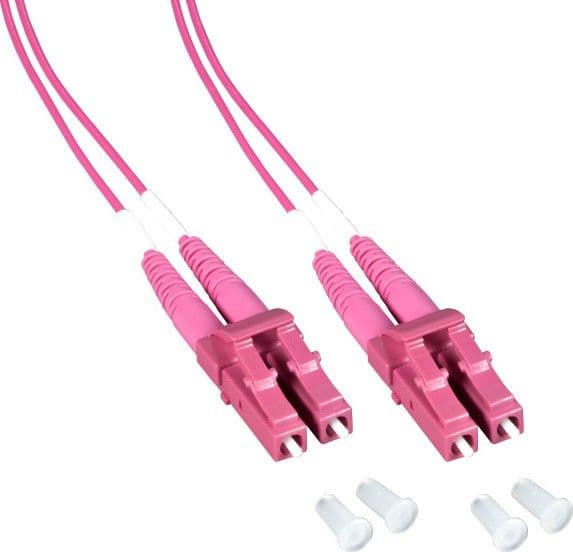 Cavo Fibra Ottica Multimodale OM4 LC/LC 50/125 0,5 m in  Scontolo.net - Potenza, commercioVirtuoso.it