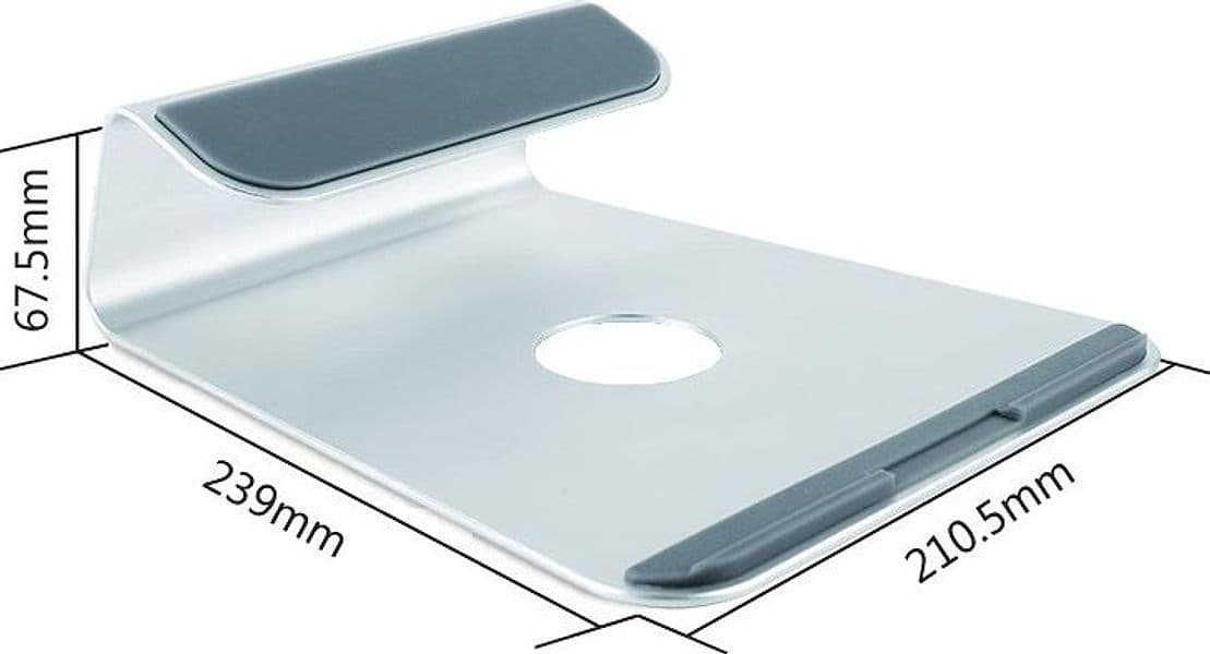 Supporto per Notebook in Alluminio in  Scontolo.net - Potenza, commercioVirtuoso.it