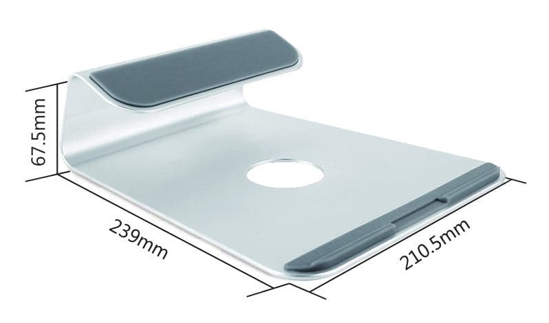 Supporto per Notebook in Alluminio in  Scontolo.net - Potenza, commercioVirtuoso.it