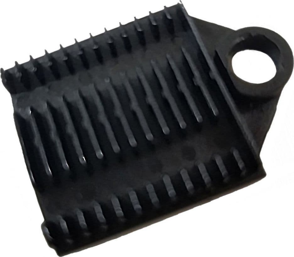 Supporto a Pettine per 12 Giunti in Fibra Ottica Nero in  Scontolo.net - Potenza, commercioVirtuoso.it