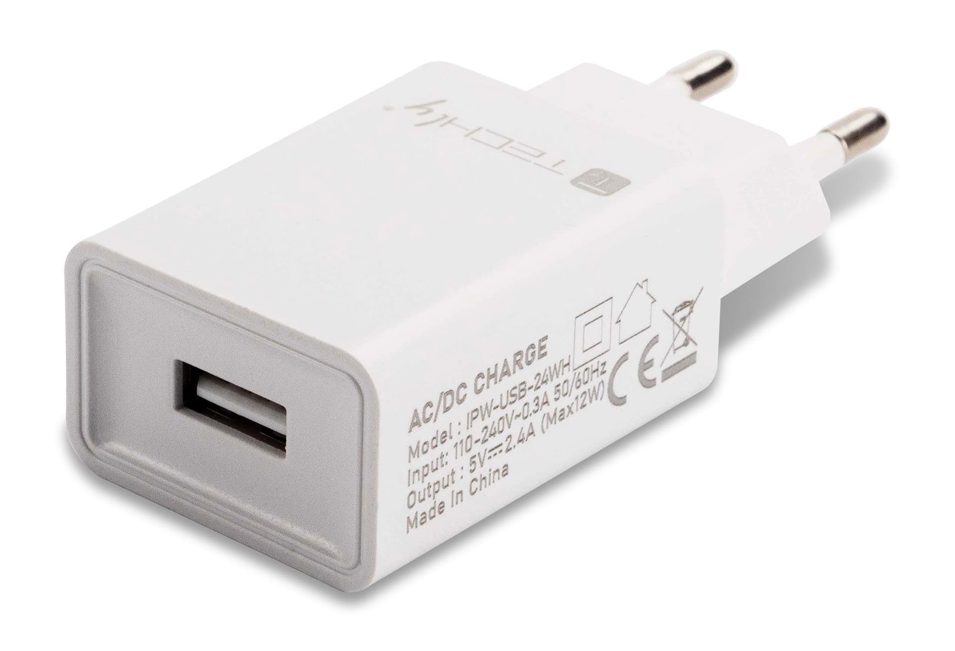 Caricatore Alimentatore USB-A da Muro 5V 2.4A per Smartphone o Tablet in Caricabatterie da muro Scontolo.net - Potenza, commercioVirtuoso.it