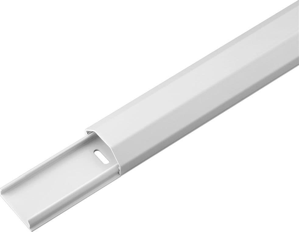 Canalina Passacavi in Alluminio per Cablaggio 33mm lunga 1,1 m Bianco in Canaline fili elettrici Scontolo.net - Potenza, commercioVirtuoso.it
