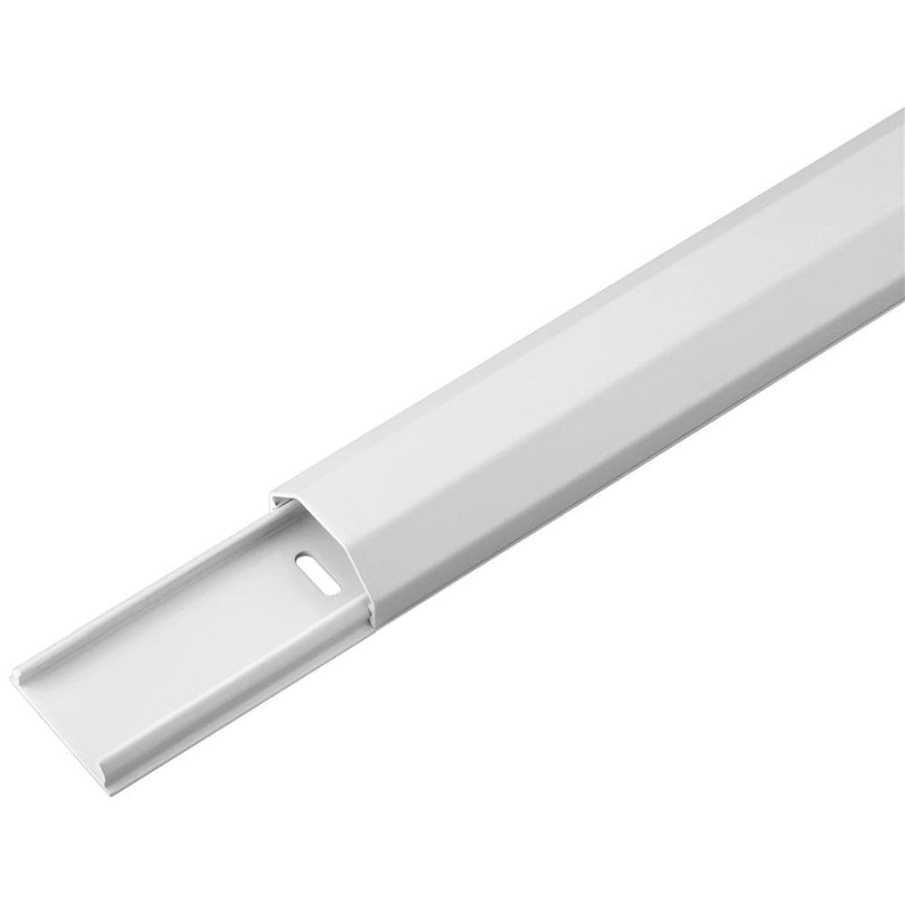 Canalina Passacavi in Alluminio per Cablaggio 33mm lunga 1,1 m Bianco in Canaline fili elettrici Scontolo.net - Potenza, commercioVirtuoso.it