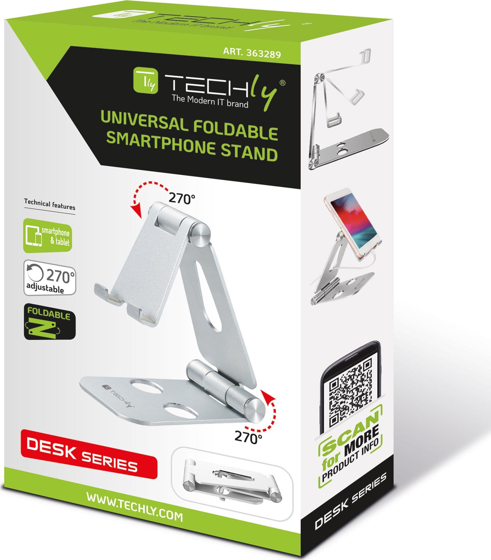 Supporto Regolabile e Pieghevole Porta Smartphone Tablet da Scrivania in Supporti Scontolo.net - Potenza, commercioVirtuoso.it