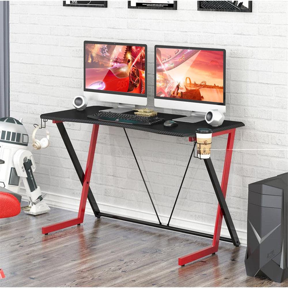 Scrivania Gaming Ergonomica Tavolo Gioco con Porta Bicchiere e Cuffie in Postazioni di lavoro per computer Scontolo.net - Potenza, commercioVirtuoso.it