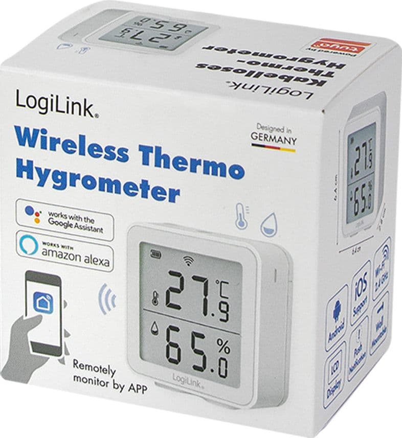 Termoigrometro Wireless Monitoraggio Remoto Wi-Fi App Smart Life in Igrometri Scontolo.net - Potenza, commercioVirtuoso.it