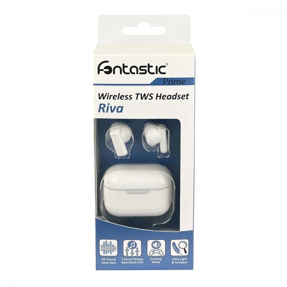 Auricolari Wireless BT V5.1 RIVA con Custodia di Ricarica Bianco in Cuffie In-Ear Scontolo.net - Potenza, commercioVirtuoso.it