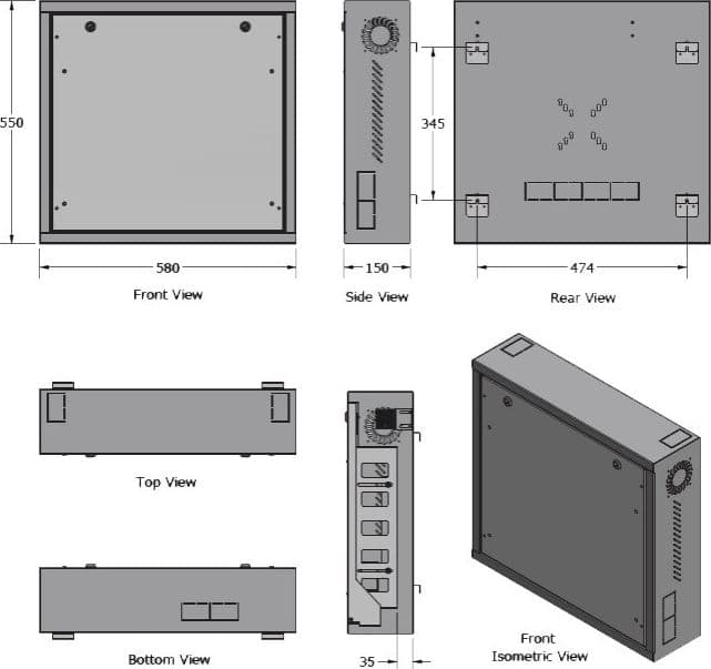 Box di Sicurezza per DVR e Sistemi di Videosorveglianza con Finestra per Schermo in Sistemi di allarme domestico Scontolo.net - Potenza, commercioVirtuoso.it