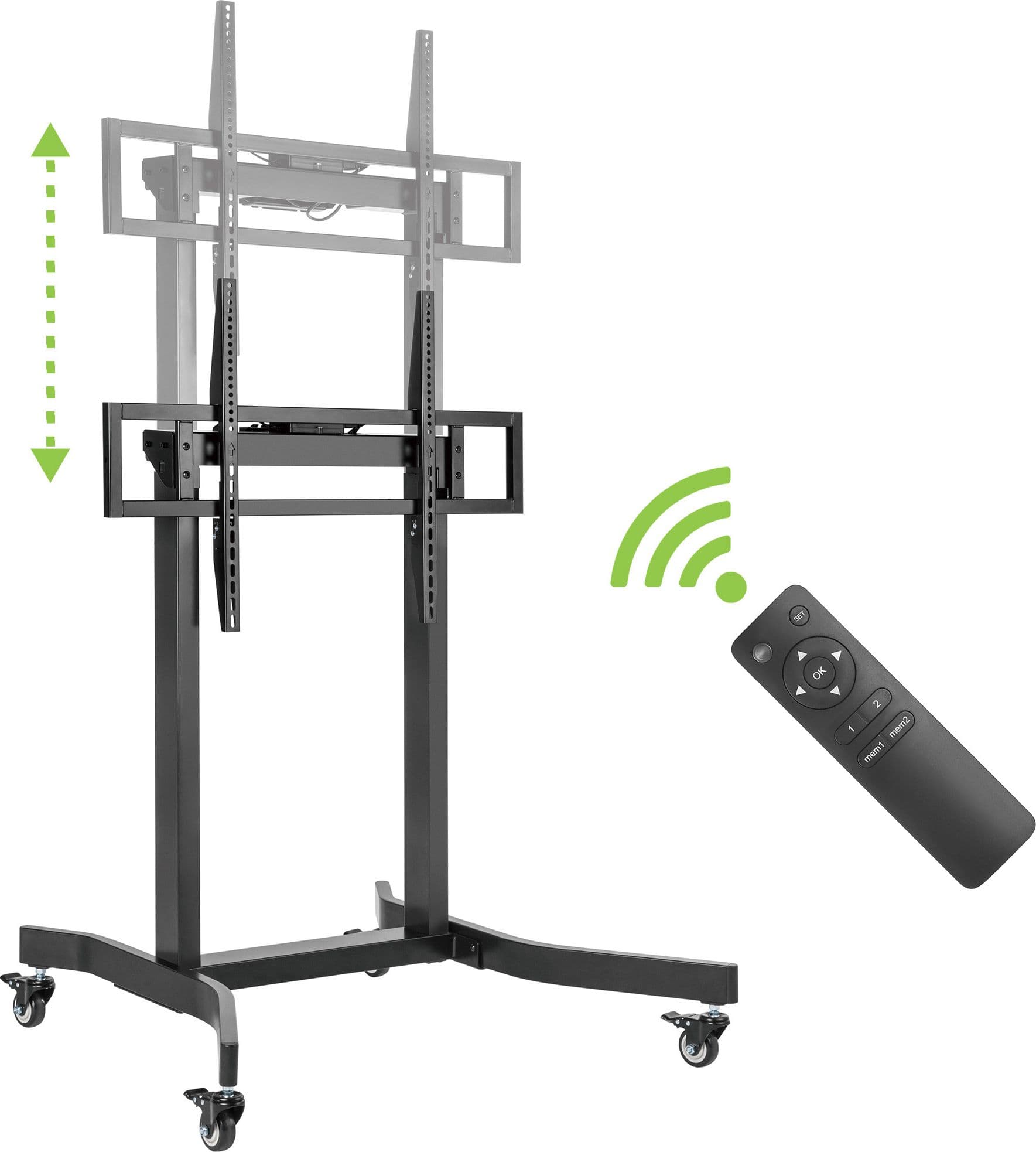 Supporto TV Motorizzato Regolabile per TV da 55-100'' con Telecomandato in Supporti da parete e da soffitto Scontolo.net - Potenza, commercioVirtuoso.it