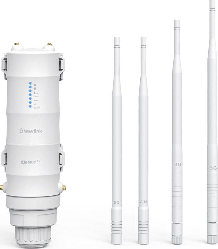 Router Esterno WiFi SIM 4G Slot SIM AC1200/4G LTE con POE Passivo Dual Band in  Scontolo.net - Potenza, commercioVirtuoso.it