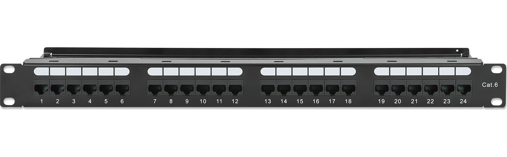 Pannello Patch UTP 24 Posti RJ45 Cat.6 con Barra Gestione Cavi in Cavi Ethernet Scontolo.net - Potenza, commercioVirtuoso.it