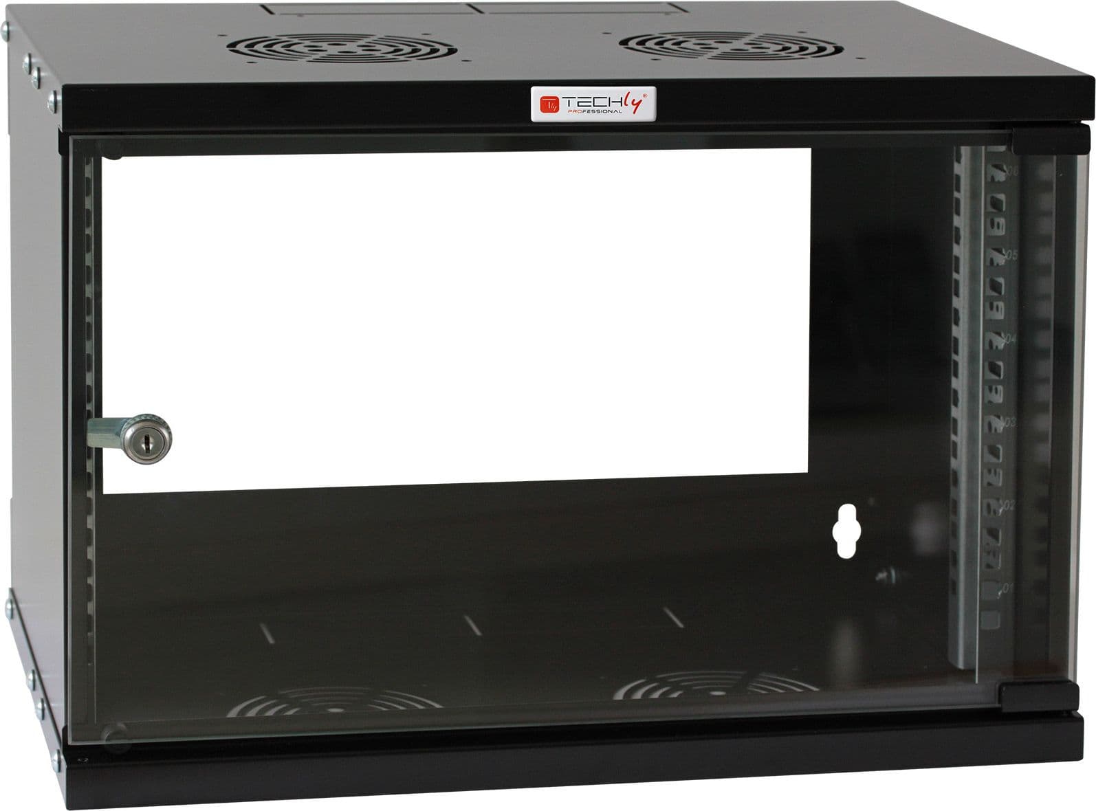 Armadio Rack 19'' a Muro 9U prof. 320 Nero Assemblato in  Scontolo.net - Potenza, commercioVirtuoso.it