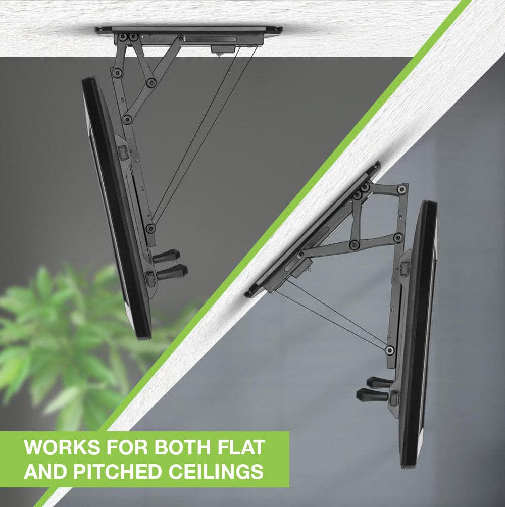 Supporto TV da Soffitto Inclinabile Motorizzato Integrazione Smart Home per TV da 32 a 70'' in Supporti da parete e da soffitto Scontolo.net - Potenza, commercioVirtuoso.it