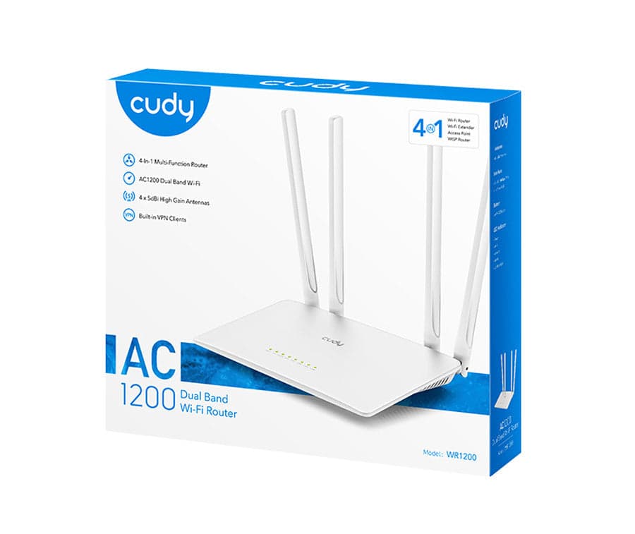 Smart Router WiFi Dual-Band AC1200, WR1200 in  Scontolo.net - Potenza, commercioVirtuoso.it