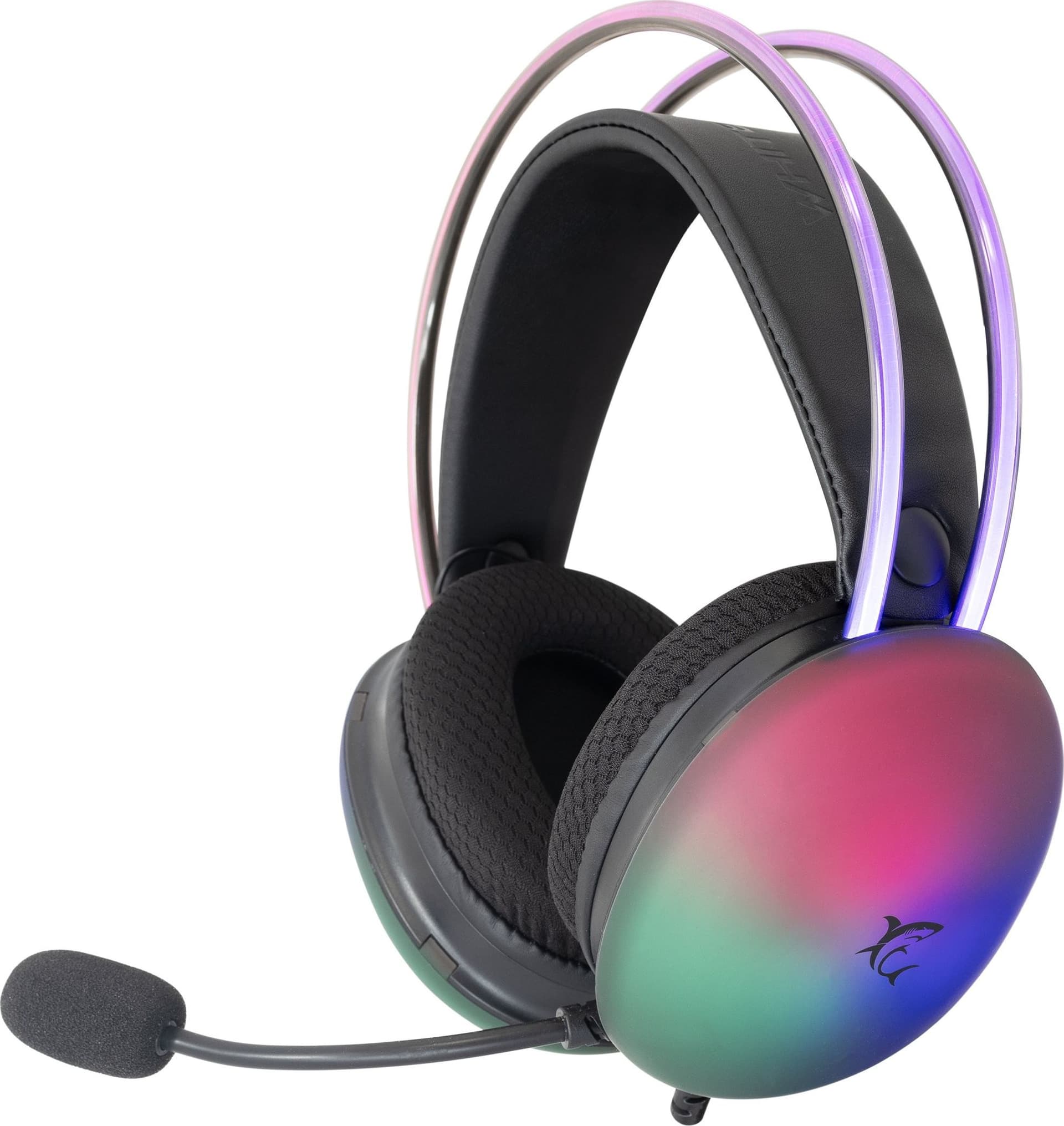 Cuffia Gaming Stereo con Microfono e Illuminazione RGB su Cuffie e Archetto Nero FIREFLY in Cuffie gaming Scontolo.net - Potenza, commercioVirtuoso.it