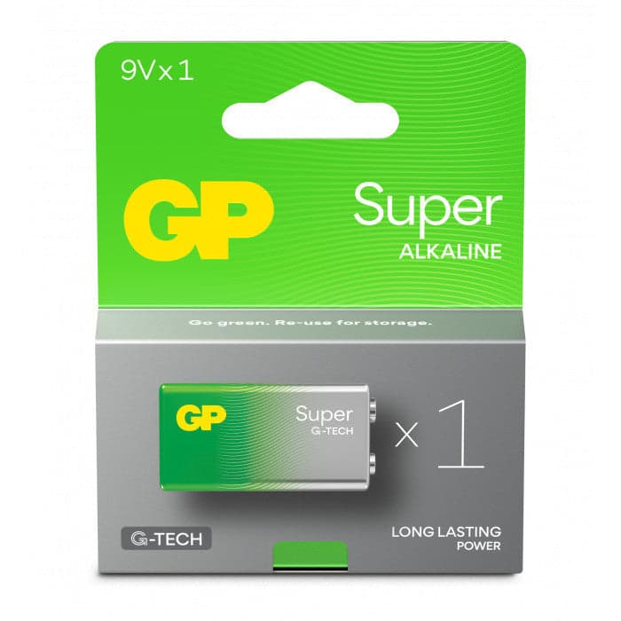Blister 1 Batteria 9V Super Alcalina 9V: 1604A/6LF22 in Pile monouso Scontolo.net - Potenza, commercioVirtuoso.it