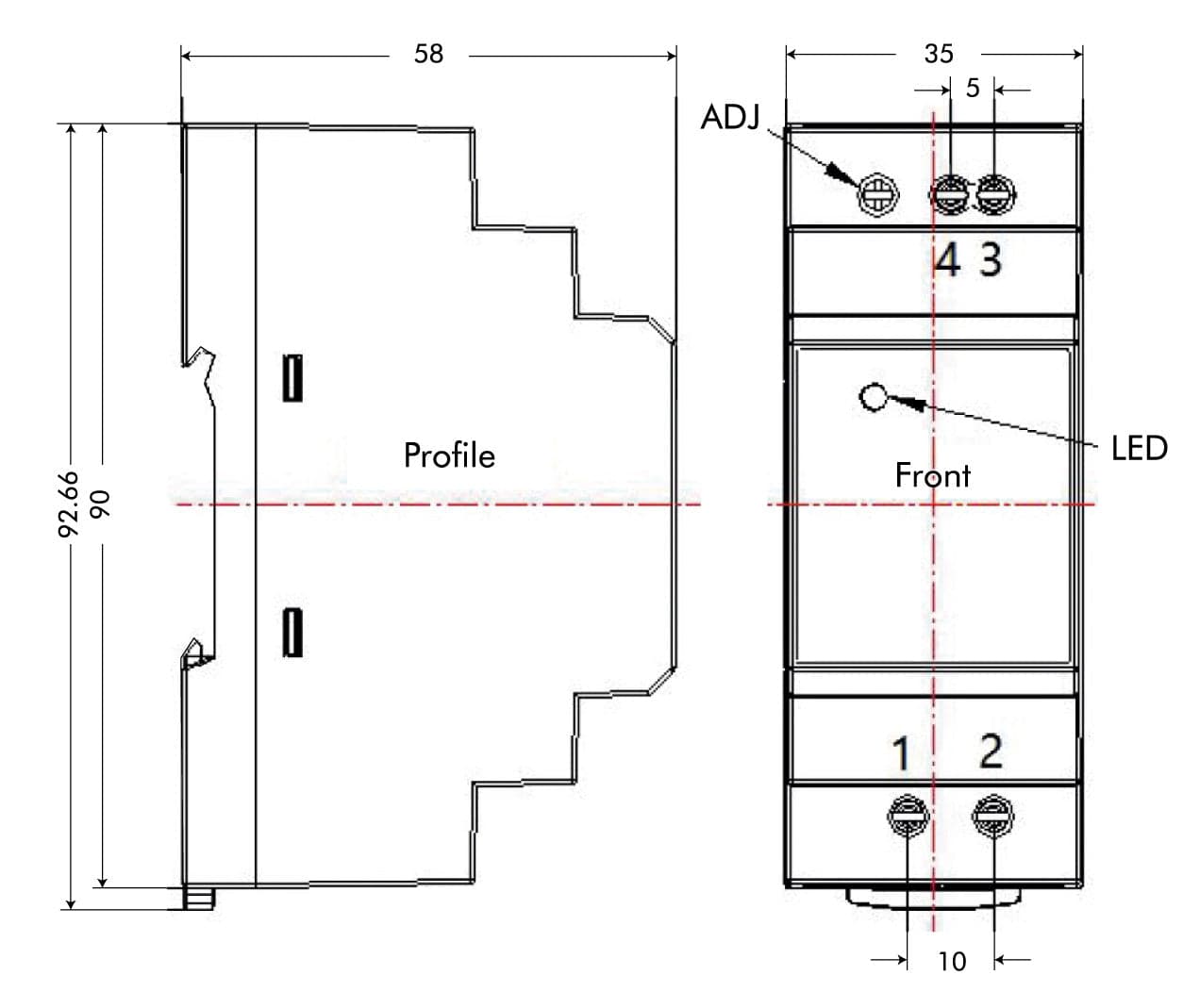 Alimentatore su Guida DIN 24V 1,5A 36W in Trasformatori Scontolo.net - Potenza, commercioVirtuoso.it