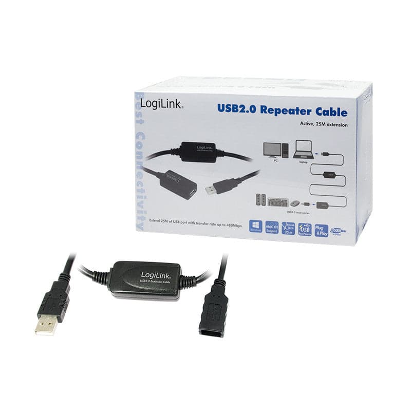 Cavo Amplificatore Prolunga USB A/M a USB-A/F 25m in  Scontolo.net - Potenza, commercioVirtuoso.it