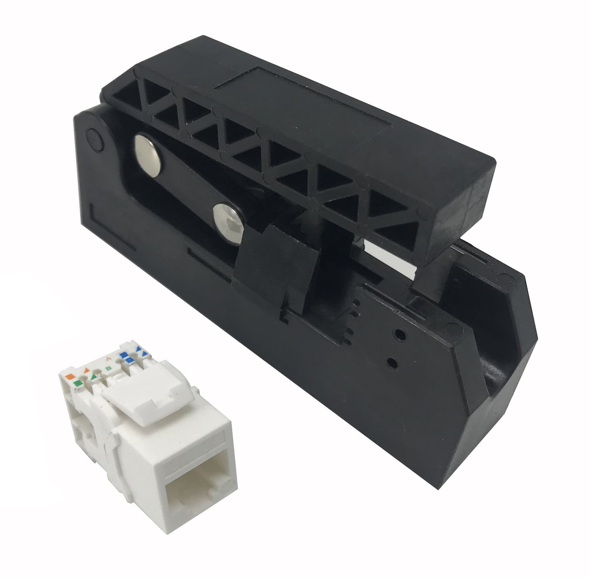 Kit 24 Frutti Cat.6A UTP 180&deg Keystone con Pinza Crimpatrice in Pinze piegatrici Scontolo.net - Potenza, commercioVirtuoso.it