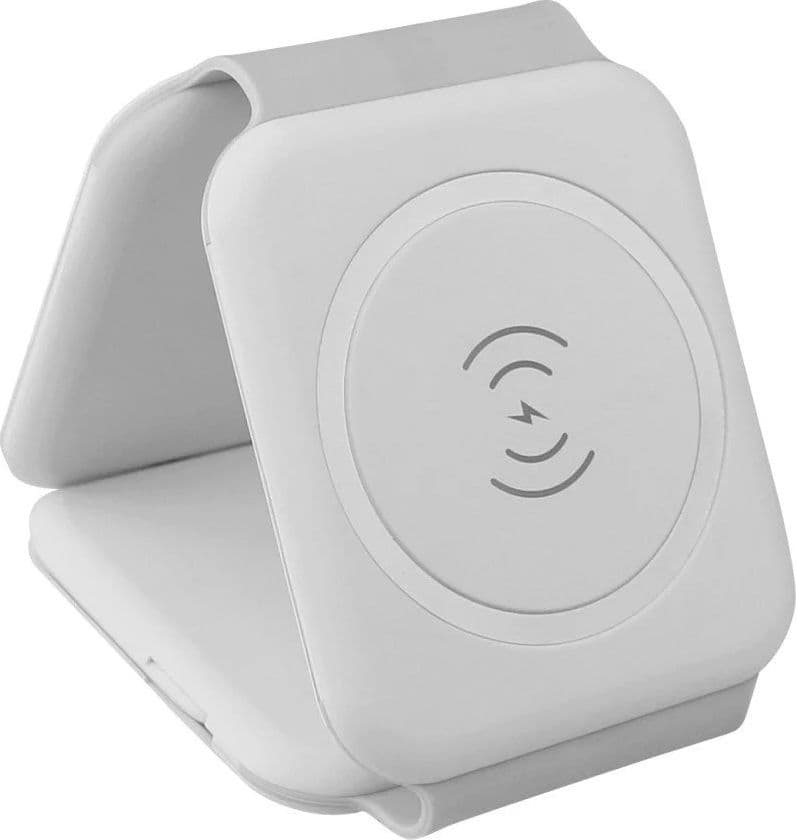 Stazione di Ricarica Wireless Qi Magnetica Pieghevole per Smartphone e Smartwatch in Caricabatterie a induzione Scontolo.net - Potenza, commercioVirtuoso.it