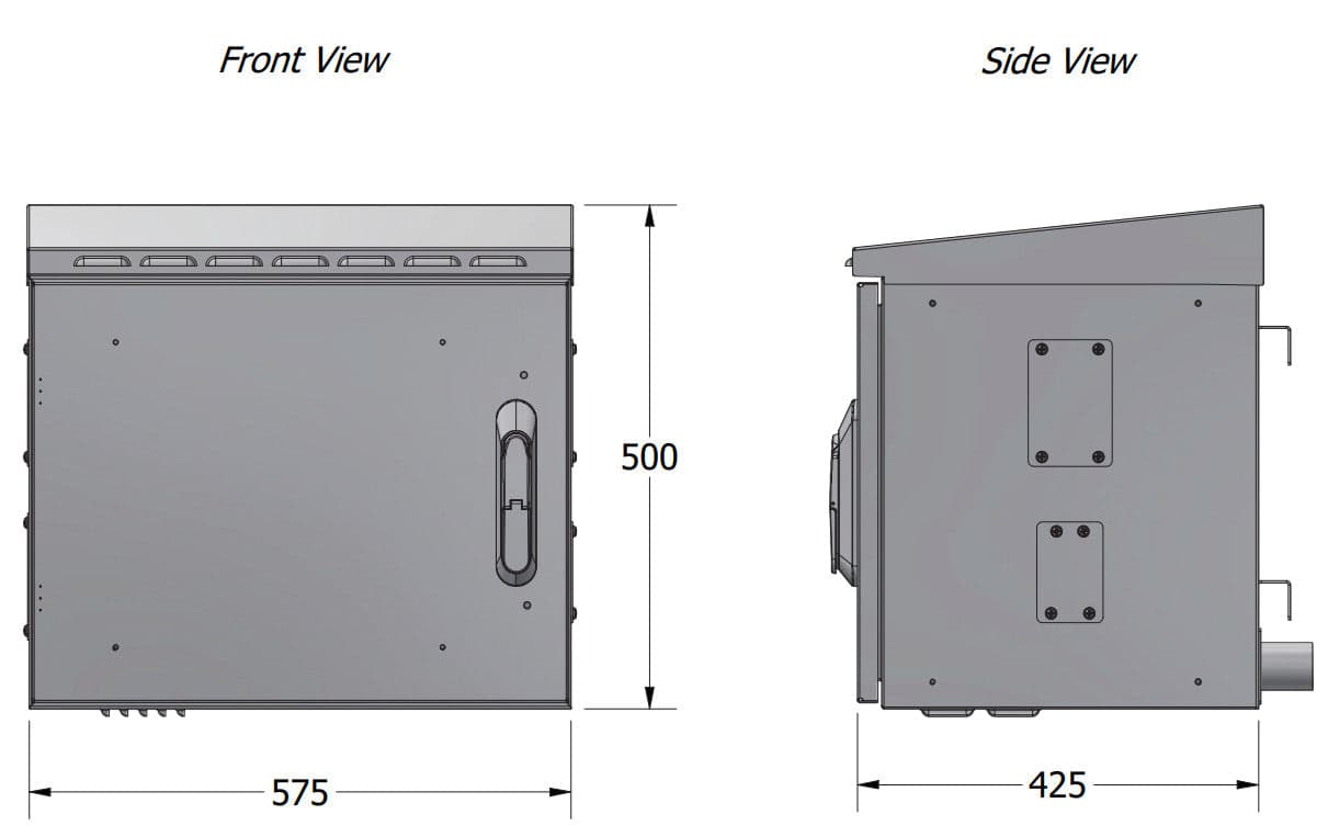 Armadio Rack 19'' Fissaggio a Palo P 425 mm IP66 Midi in Grucce Scontolo.net - Potenza, commercioVirtuoso.it