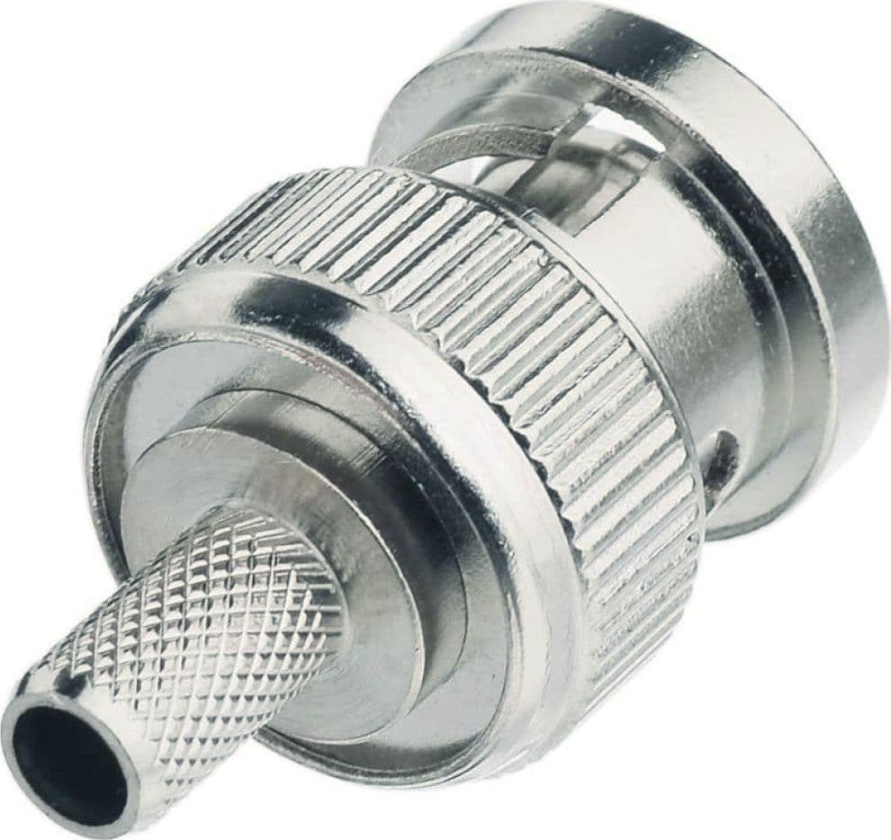 Connettore BNC Maschio a Crimpare per Cavo RG58 in Cavi coassiali Scontolo.net - Potenza, commercioVirtuoso.it