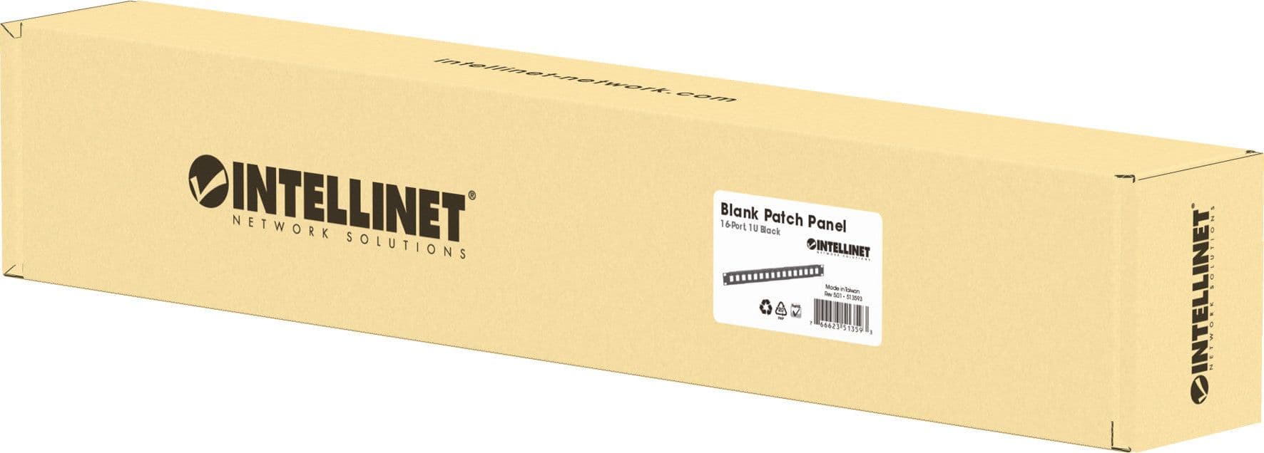 Pannello Patch Modulare 16 Posti 1 HE Nero in Pannelli patch Ethernet Scontolo.net - Potenza, commercioVirtuoso.it