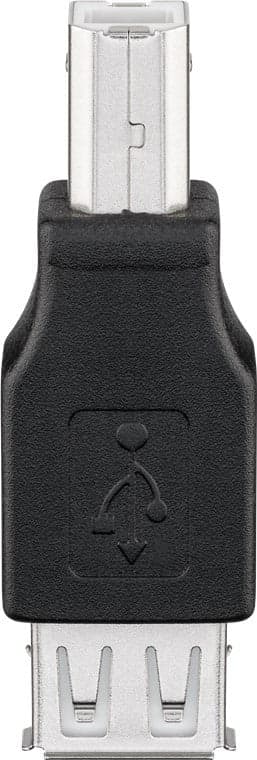 Adattatore Convertitore USB A Femmina USB B Maschio Nero in Video convertiori Scontolo.net - Potenza, commercioVirtuoso.it