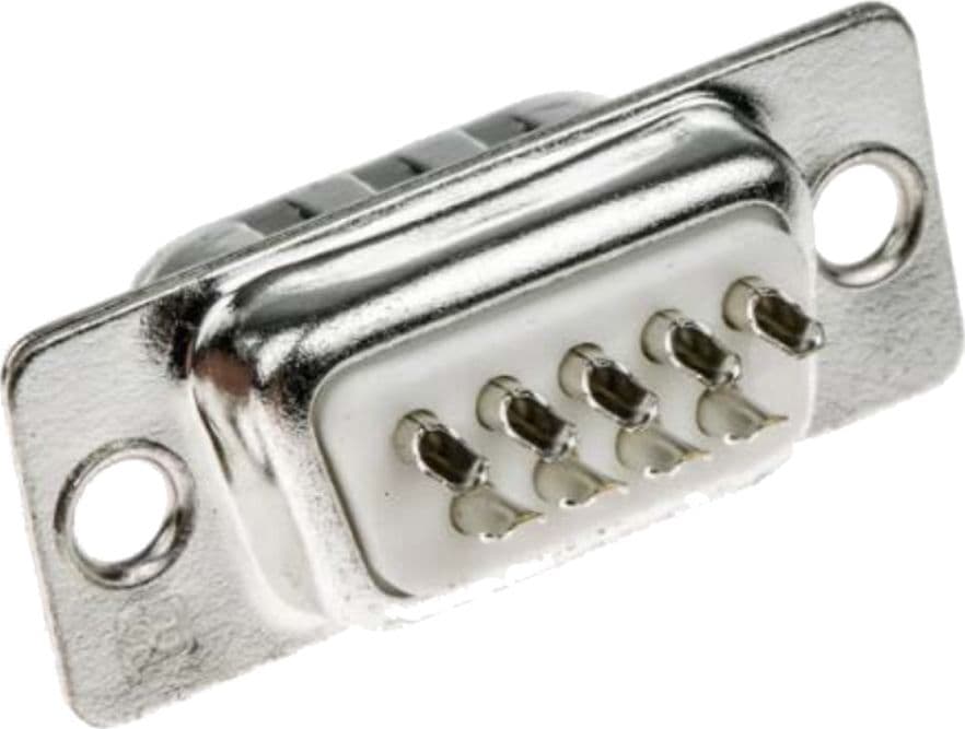 Connettore D-SUB 9 Poli Maschio a Saldare in Connettori per candele Scontolo.net - Potenza, commercioVirtuoso.it