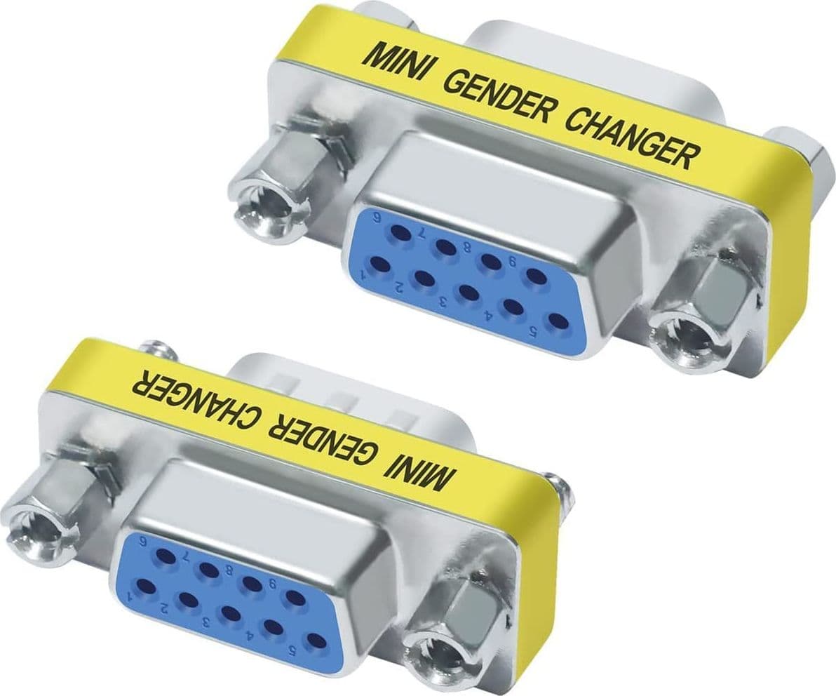 Mini Gender Changer Standard DB 9 poli F/F in  Scontolo.net - Potenza, commercioVirtuoso.it