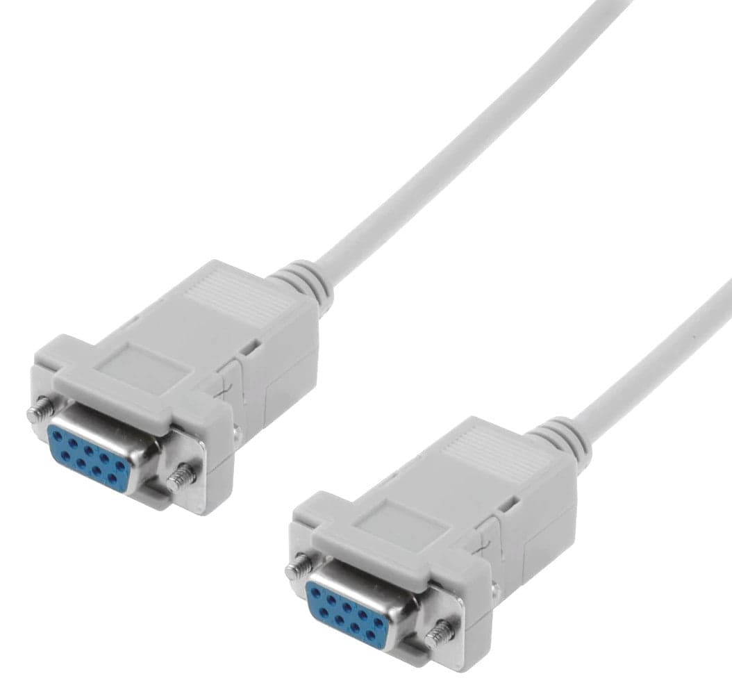Cavo Pc/Pc Null Modem Cavo AT, AT cross over DB 9p. F/F 5 m in  Scontolo.net - Potenza, commercioVirtuoso.it